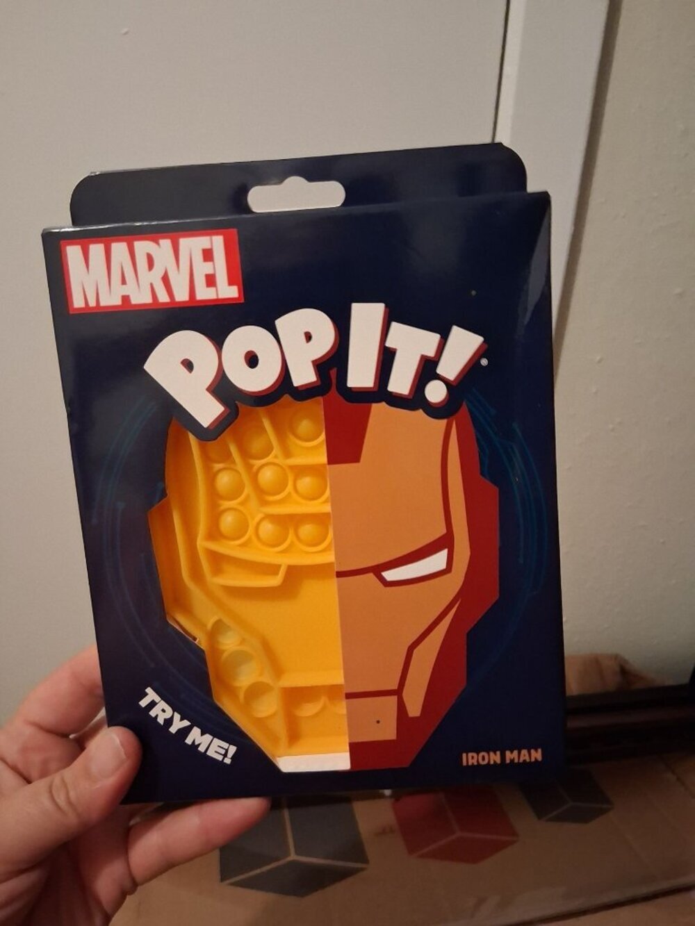 Marvel Iron Man Pop It Fidget Toy
